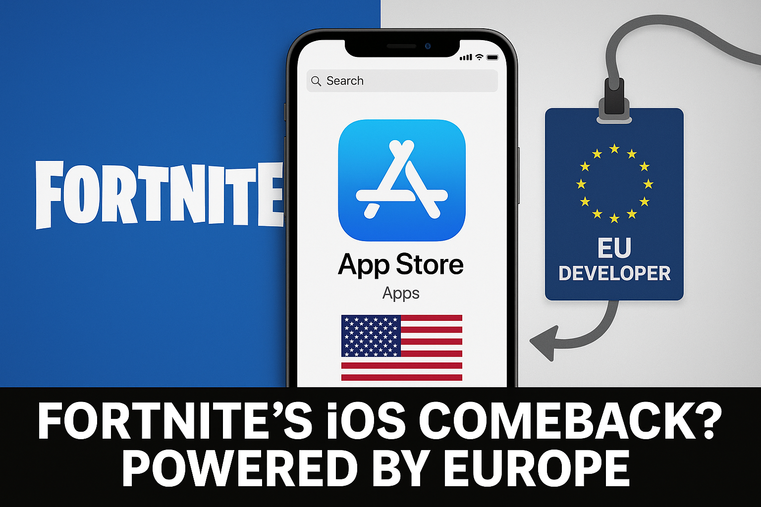 Fortnite May Return to iOS in the US via EU Developer Account – Tapin Shop