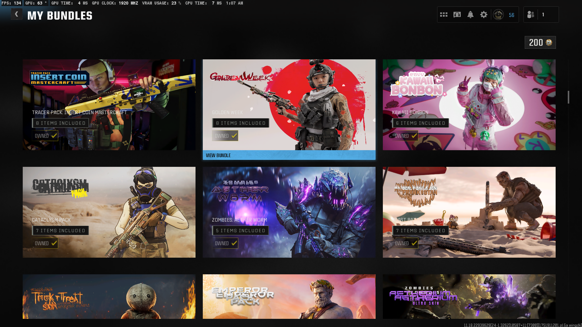 135 Bundles Collector Account All BO6 Guns Maxed + Prestige Master ...